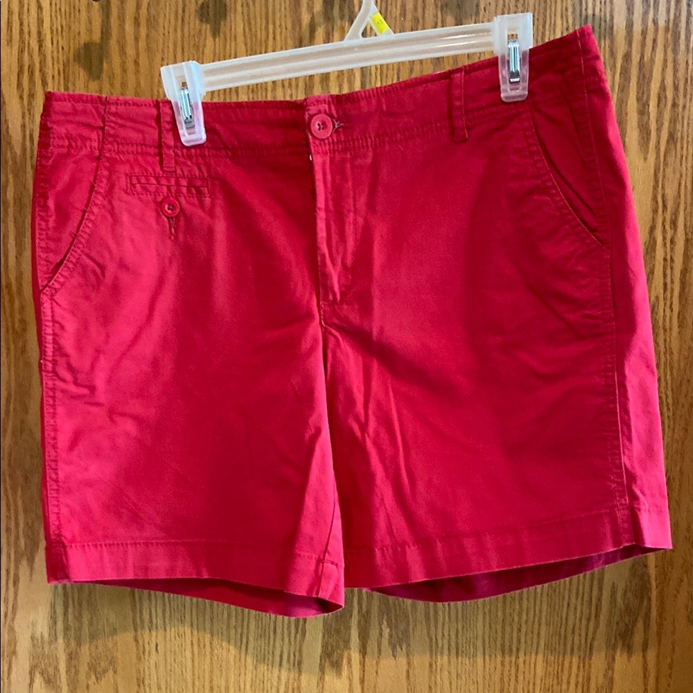 Faded Glory Red Women's Shorts.